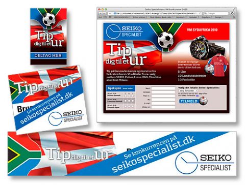 Seiko Specialist – Landingpage